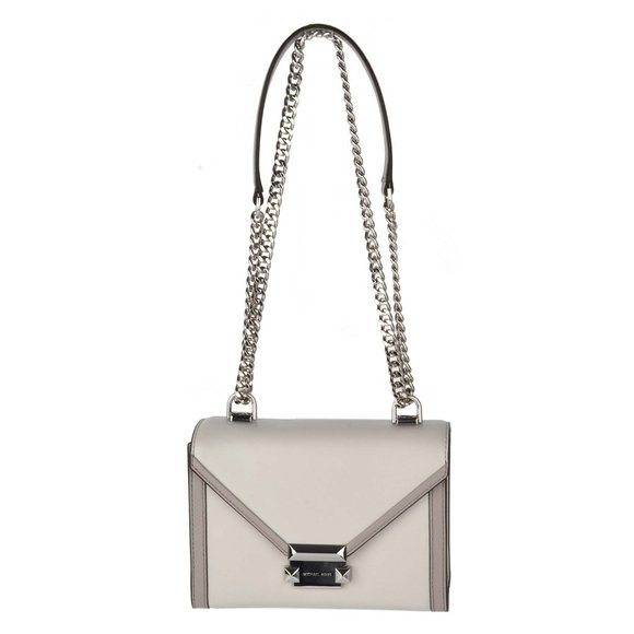 Michael Kors Mini Whitney Grey Crossbody Bag - Picture 1 of 15